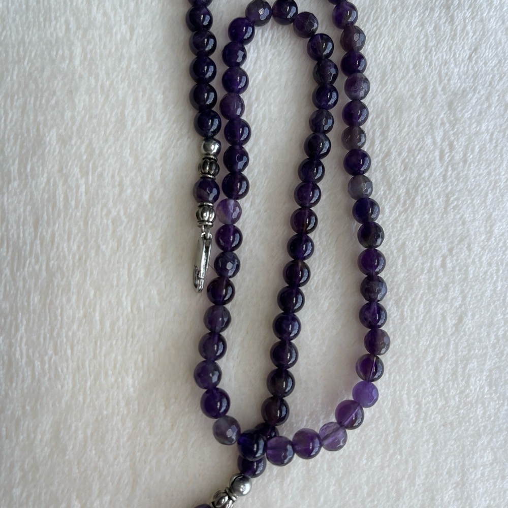 Amethyst necklace